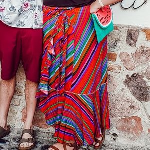 Anthropologie/Conditions Apply Midi Skirt